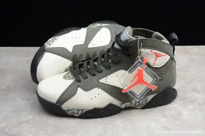 Official Maikesneakers x Air Patta Jordan 7 AT3375-100 Icicle 0503